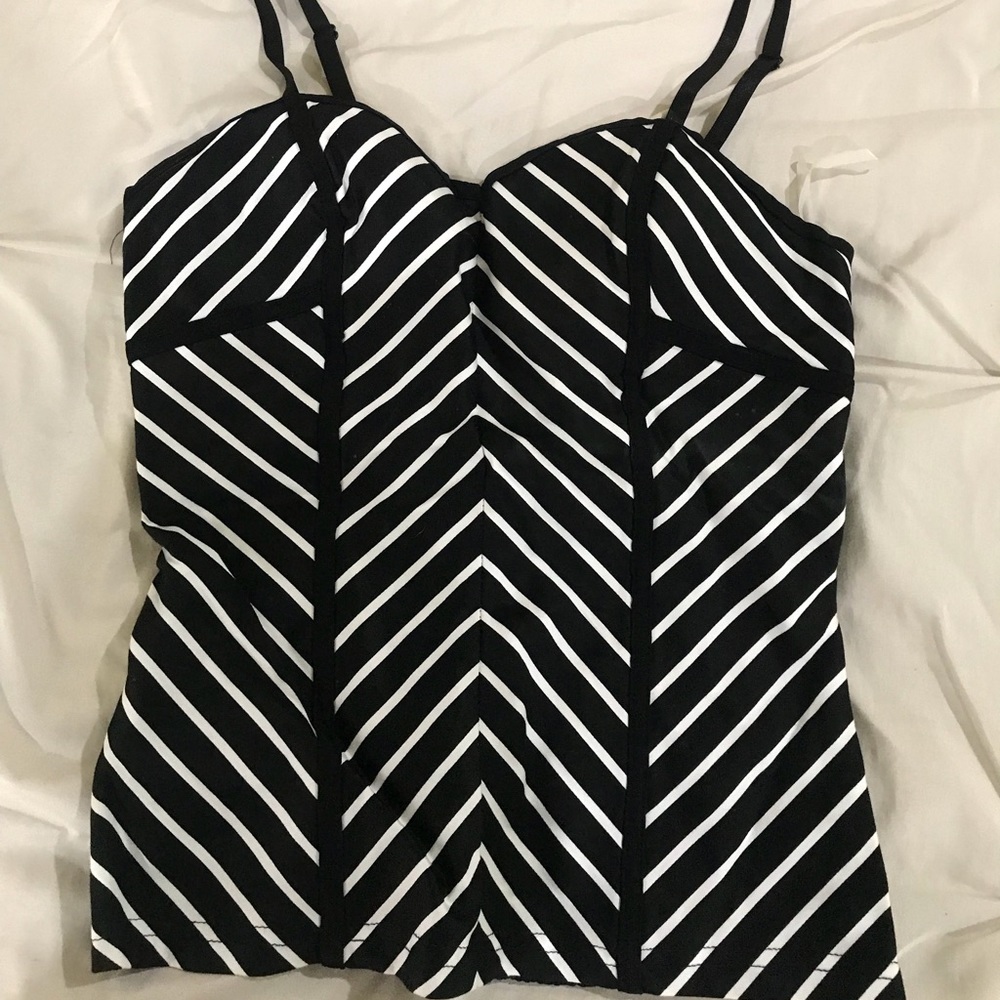 Body Central bustier top size Small